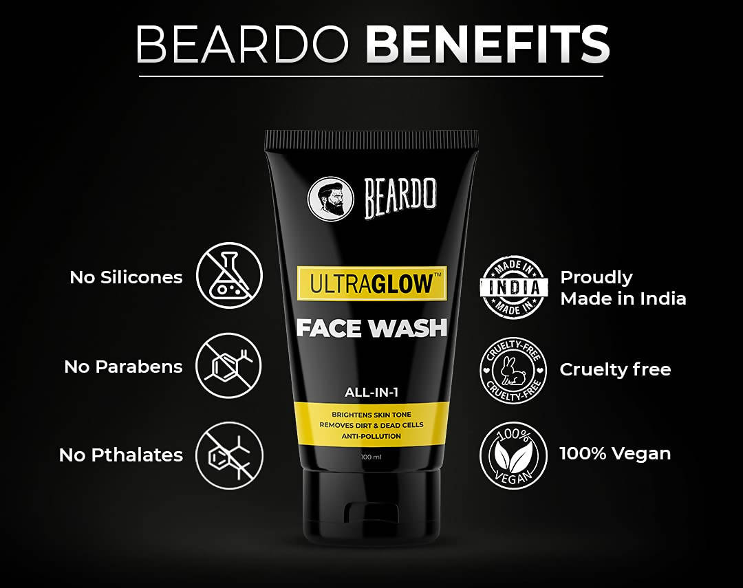 Beardo Ultraglow Face Wash All - In - 1