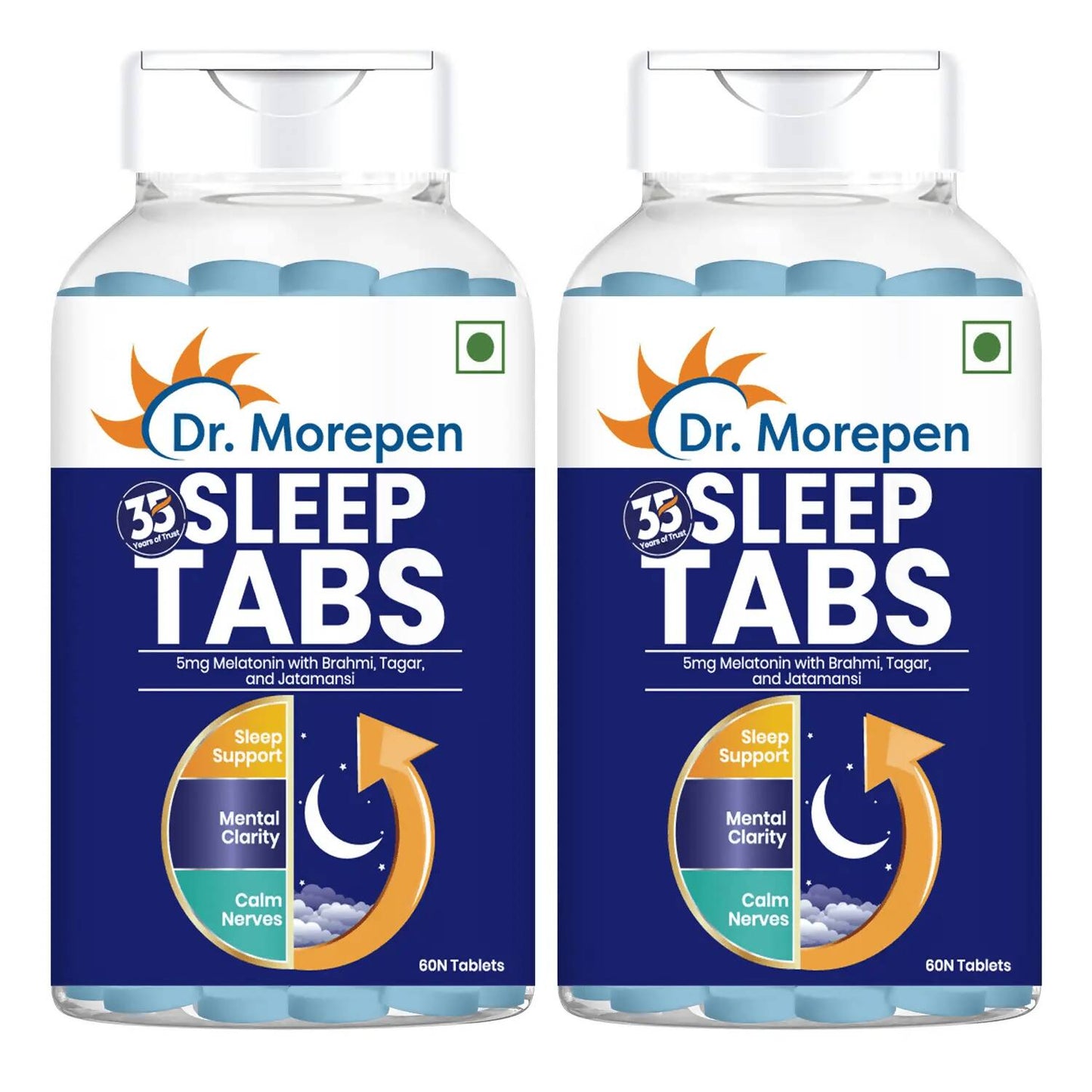 Dr. Morepen Sleep Tabs Melatonin 5mg Sleeping Tablets - usa canada australia