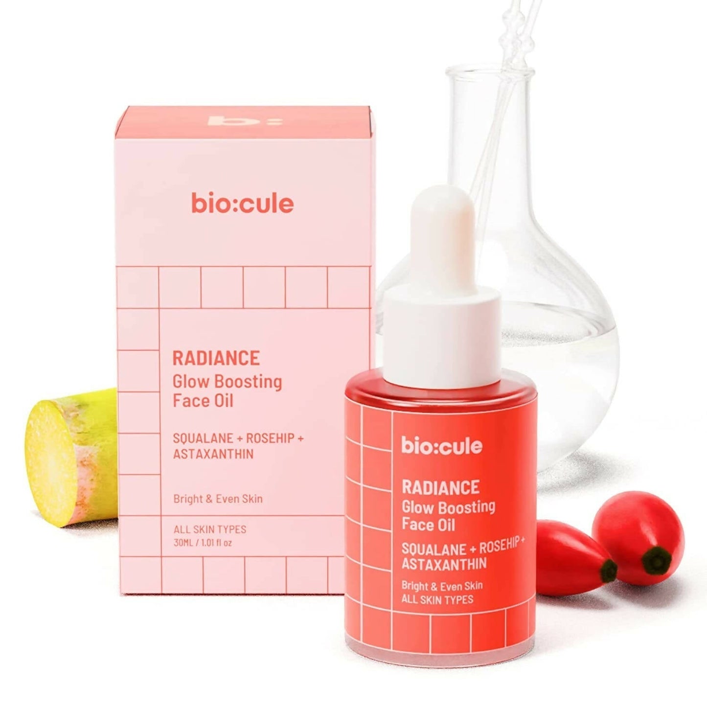 Biocule Radiance Glow Boosting Face Oil - BUDNEN