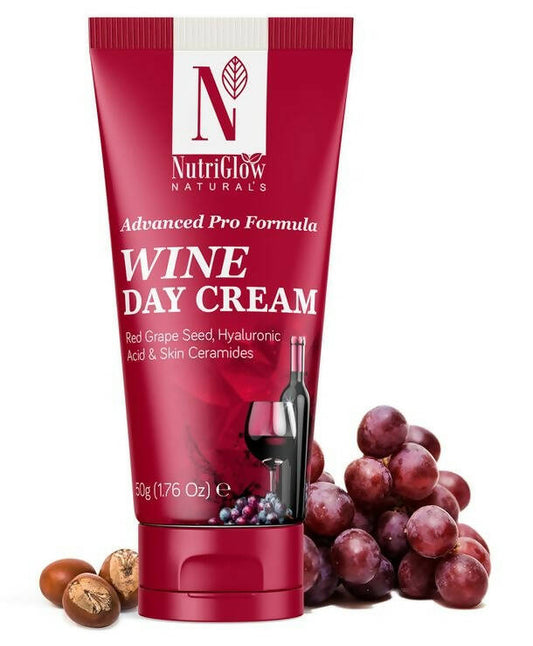 NutriGlow NATURAL'S Advanced Pro Formula Wine Day Cream - BUDNEN