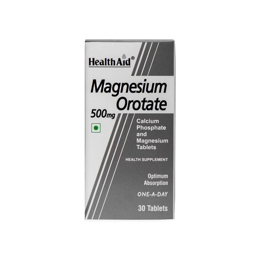 HealthAid Magnesium Orotate 500 mg Tablets - BUDEN