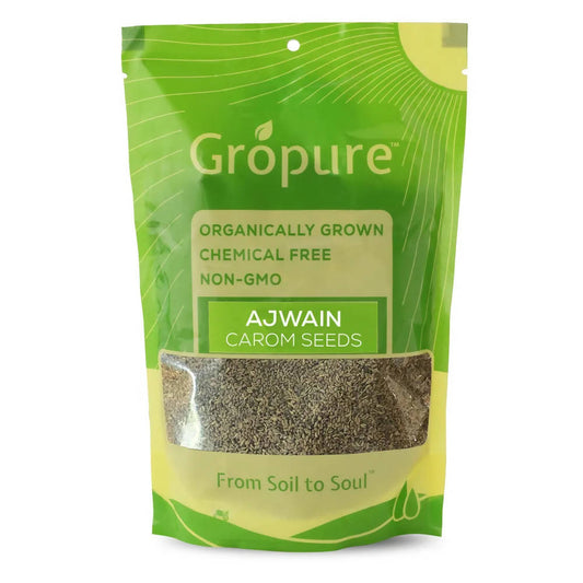 Gropure Organic Ajwain (Carom Seeds) -  USA, Australia, Canada 