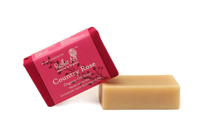 Rustic Art Country Rose Organic Oil Soap