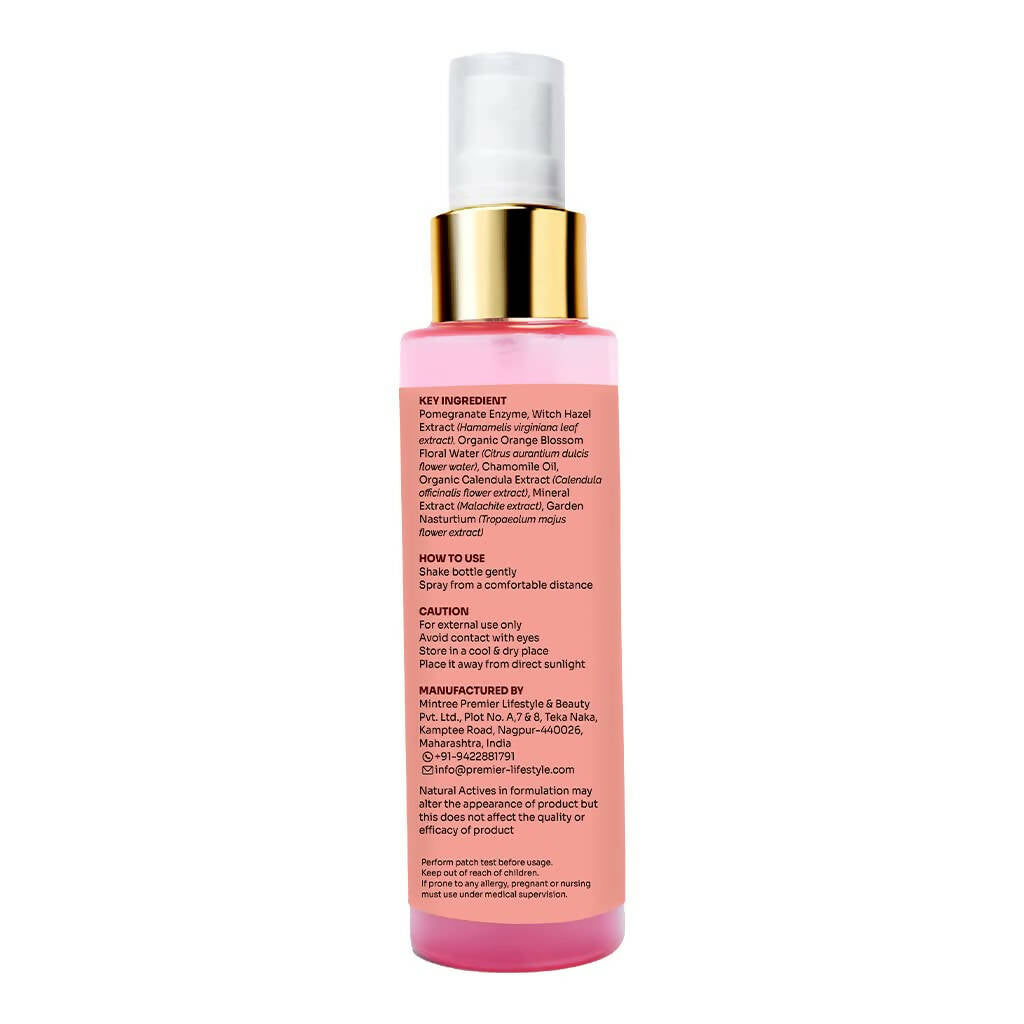 Vedic Valley Face Mist & Toner With Blue Light Filters Pomegranate