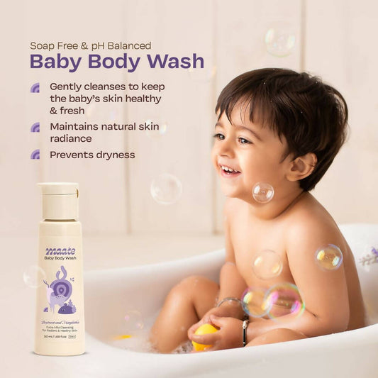 Maate Baby Daily Cleansing Combo - Baby Body Wash & Baby Shampoo