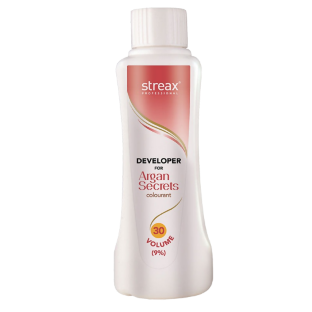 Streax Professional Developer for Argan Secrets Colourant - 30 Volume 9% - BUDNE