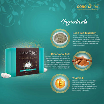 Coronation Herbal Dead Sea Mineral Luxury Soap