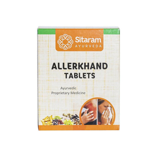 Sitaram Ayurveda Allerkhand Tablets - BUDEN
