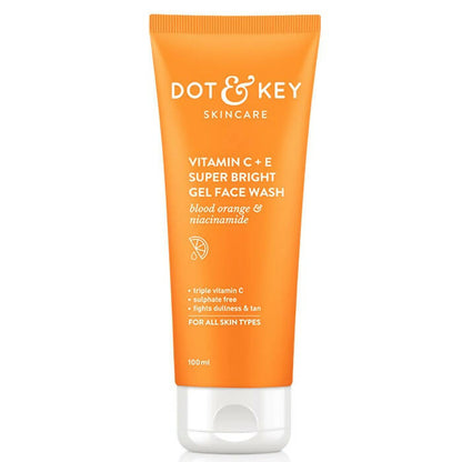 Dot & Key Vitamin C+E Super Bright Gel Face Wash - BUDNE