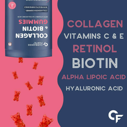 Carbamide Forte Collagen & Biotin Gummies