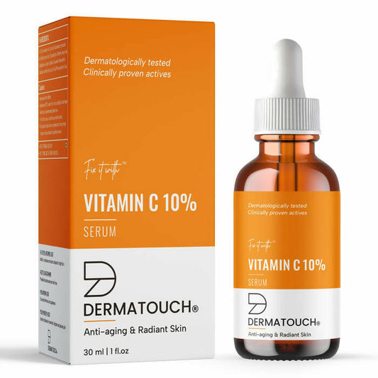 Dermatouch Vitamin C 10% Serum For Anti-aging & Radiant Skin - BUDNE