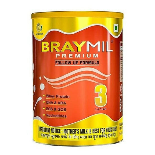 Braymil Premium Follow Up Formula 3 for 1-2 Years Powder - BUDNE