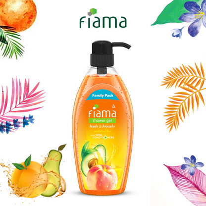 Fiama Shower Gel With Peach & Avocado