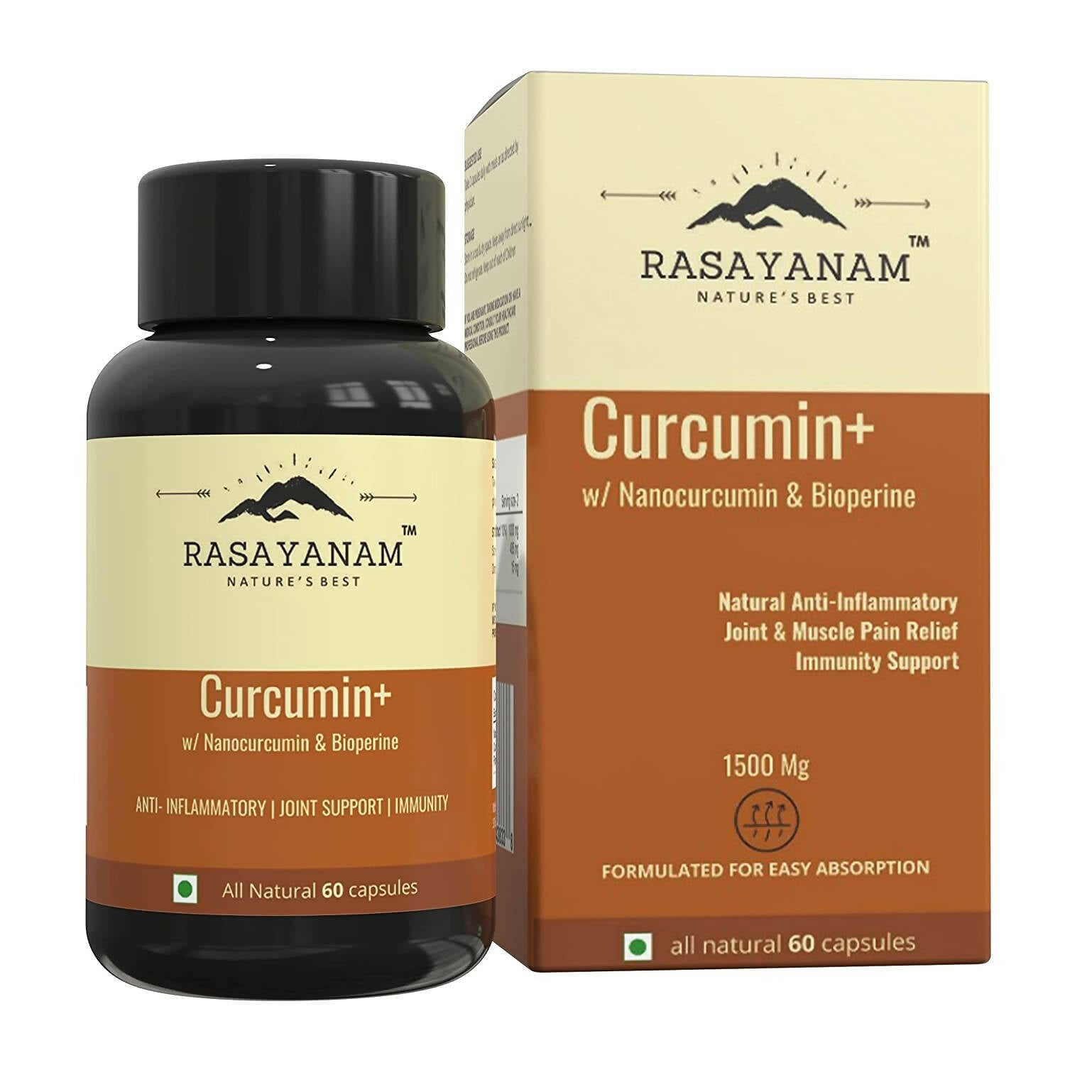 Rasayanam Curcumin+ Capsules - BUDEN