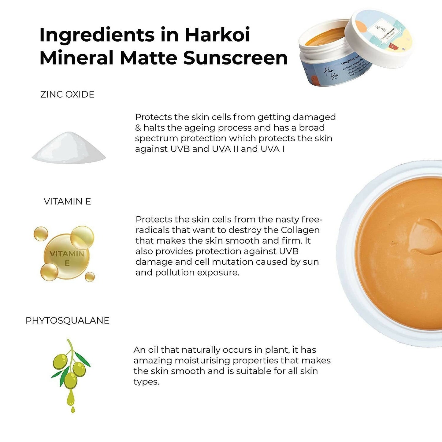 The Harkoi Mineral Matte Sunscreen - SPF 35 - Shade #4