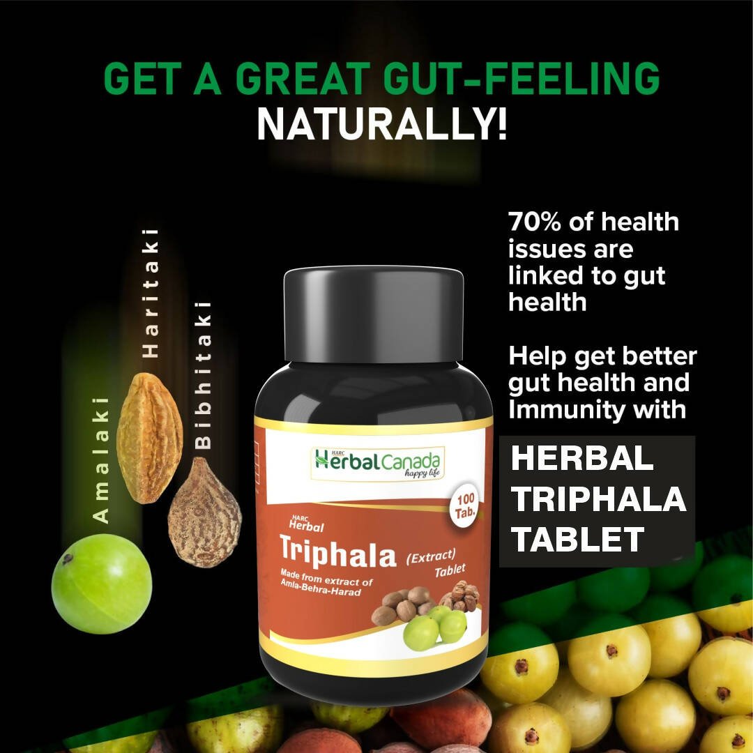 Herbal Canada Triphala Extract Tablets