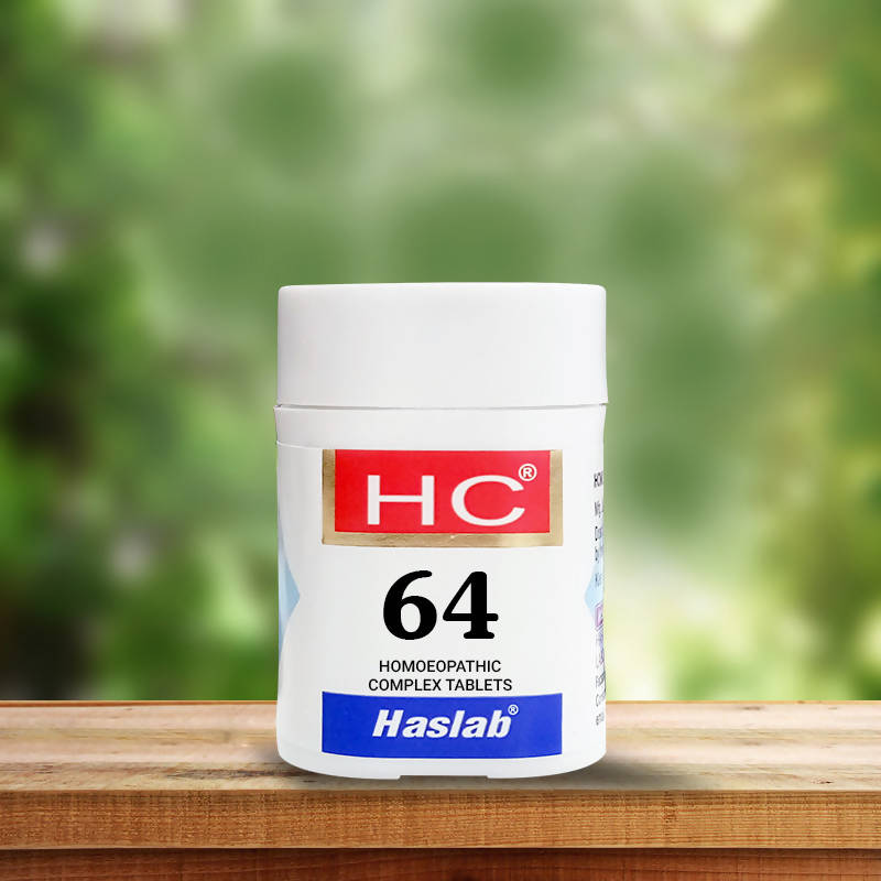 Haslab Homeopathy HC 64 Glonoine Complex Tablet