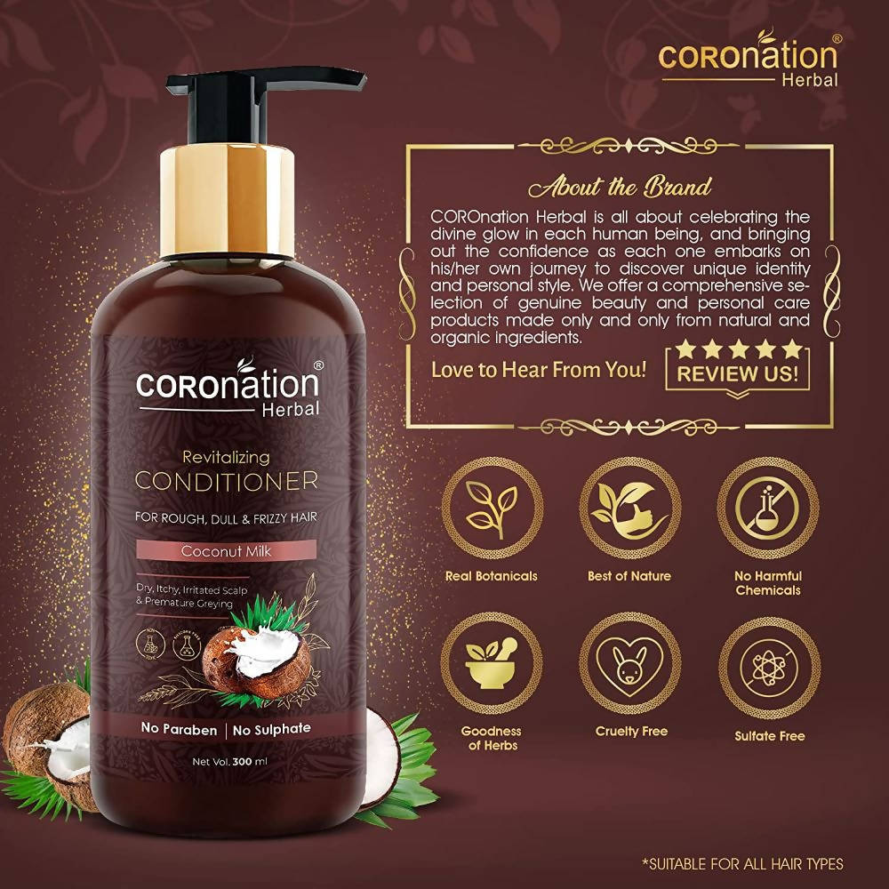 Coronation Herbal Coconut Milk Hair Conditioner