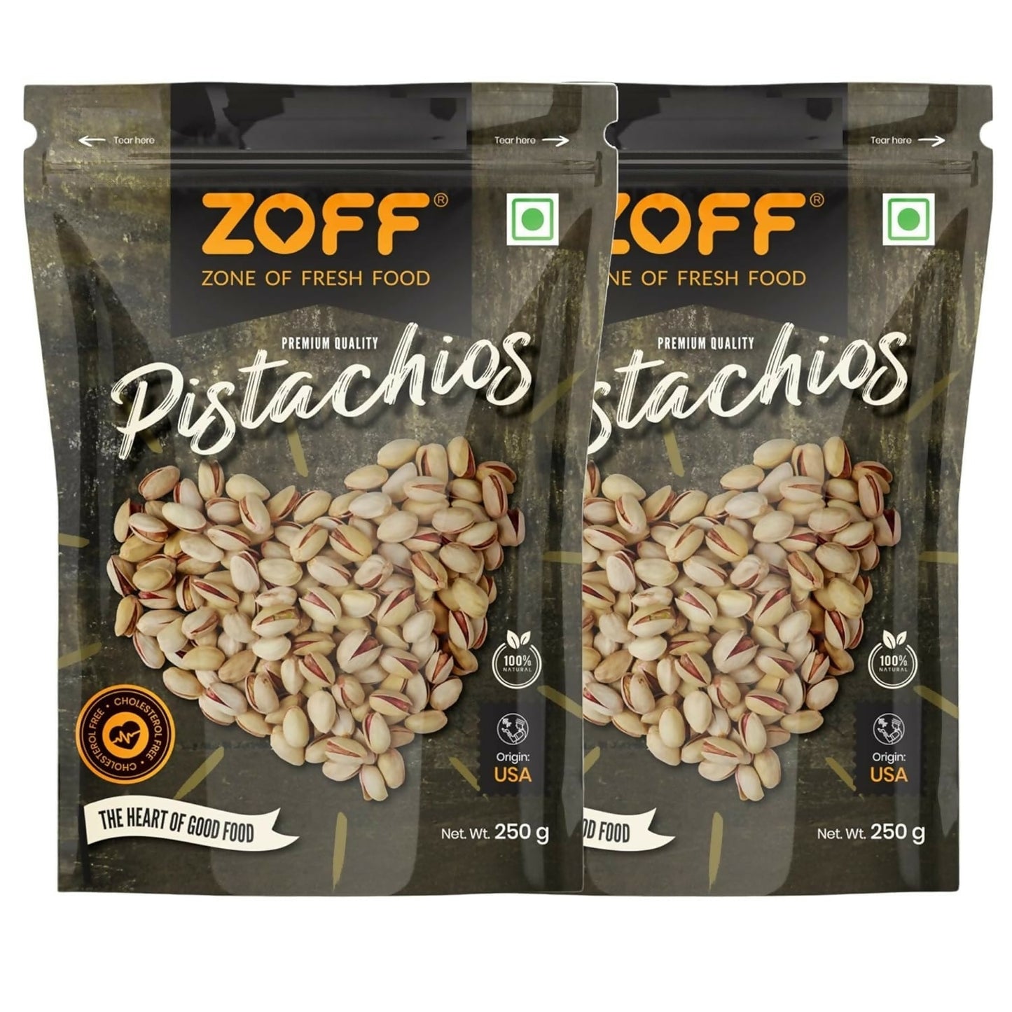 Zoff Roasted & Salted Pistachios