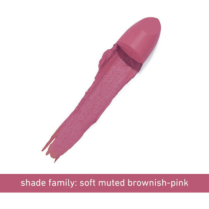 Plum Butter Cr??me Matte Lipstick Pinkadoodle - 123 (Brownish Pink)