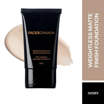 Faces Canada Weightless Matte Finish Foundation-Ivory 01