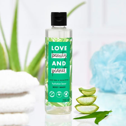 Love Beauty And Planet Aloe Vera & Eucalyptus Refreshing Body Wash