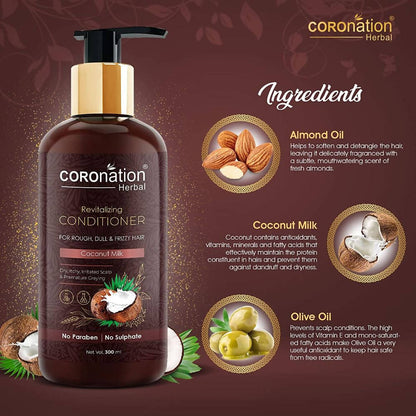 Coronation Herbal Coconut Milk Hair Conditioner