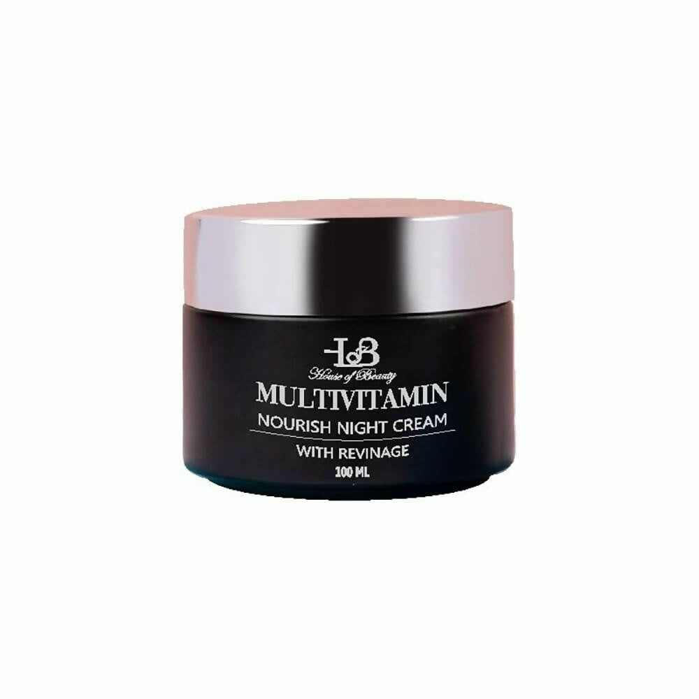 House Of Beauty Multivitamin Nourish Night Cream With Revinage For Face