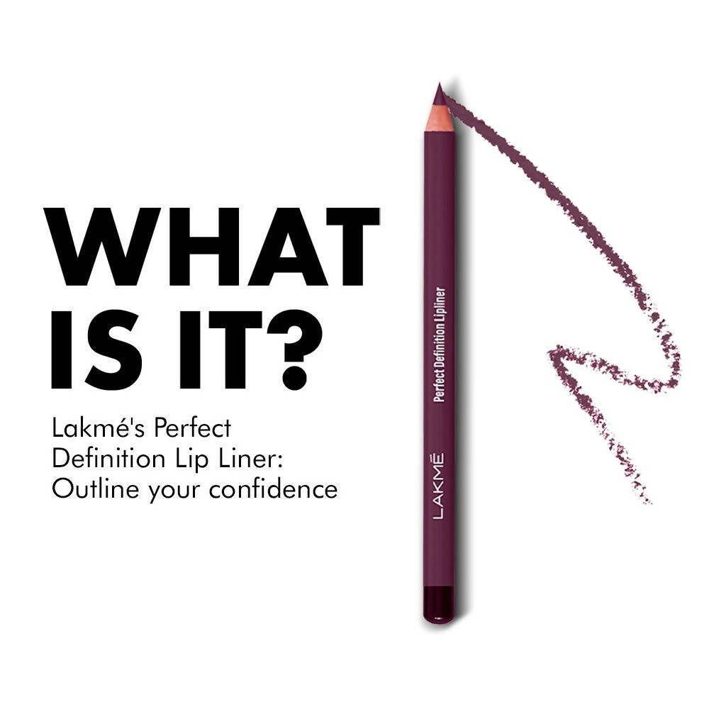 Lakme Perfect Definition Lip Liner - Go Grape