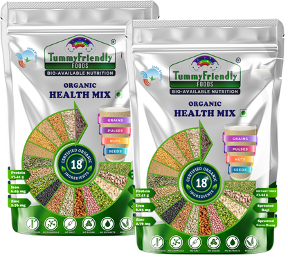 TummyFriendly Foods Organic Health Mix Pack for Kids and Adults No Pesticides, No GMO -  USA, Australia, Canada 