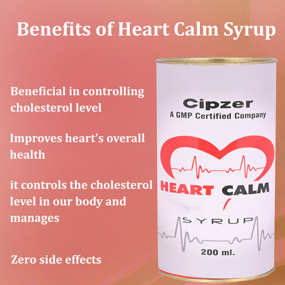 Cipzer Heart Calm Syrup -  usa australia canada 