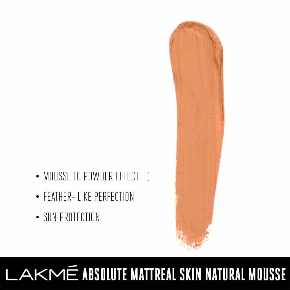 Lakme Absolute Skin Natural Mousse - Beige Honey