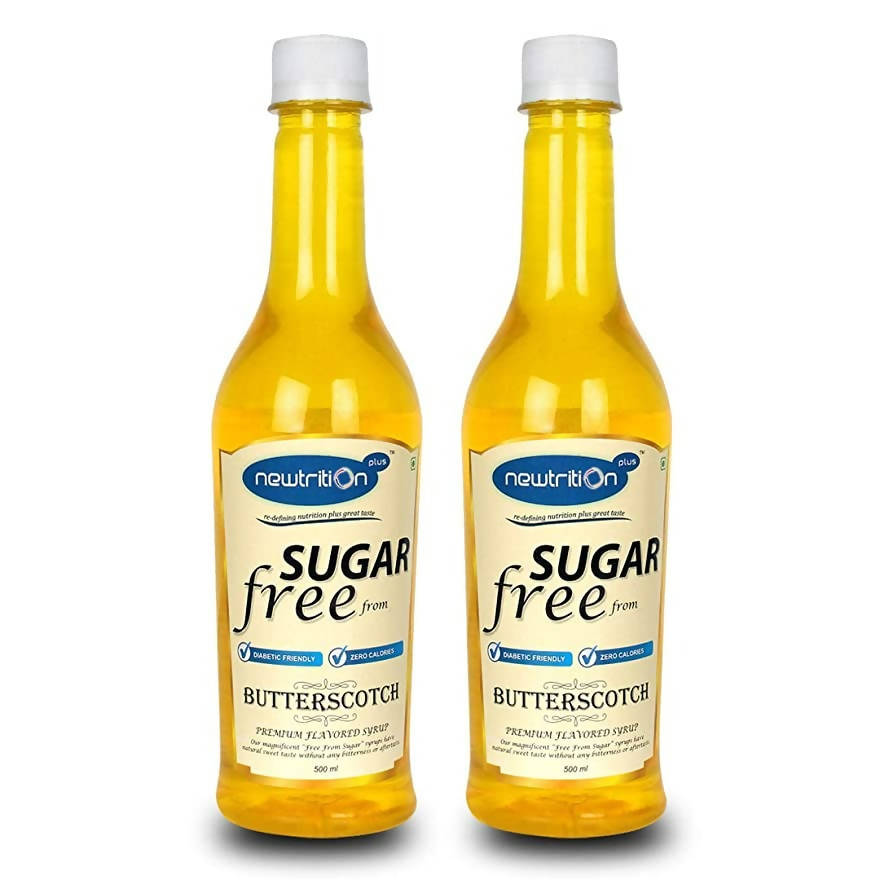 Newtrition Plus Butterscotch Sgar Free Syrup