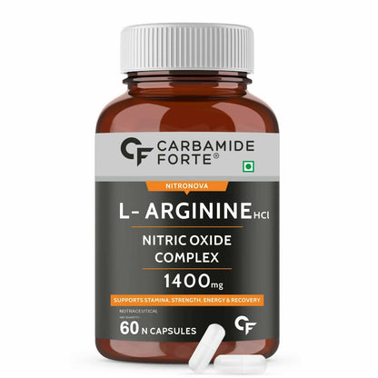 Carbamide Forte L-Arginine with Nitric Oxide Capsules - usa canada australia
