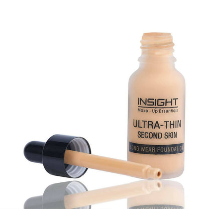 Insight Cosmetics Ultra-Thin Second Skin Long Wear Liquid Foundation - Sun Beige