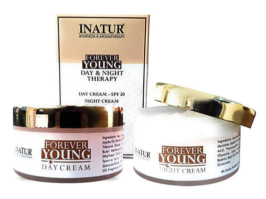 Inatur Forever Young Day Cream and Night Cream