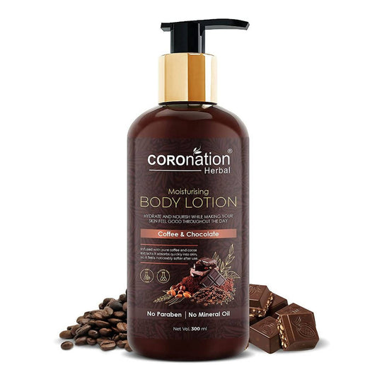 Coronation Herbal Coffee & Chocolate Moisturising Body Lotion - usa canada australia