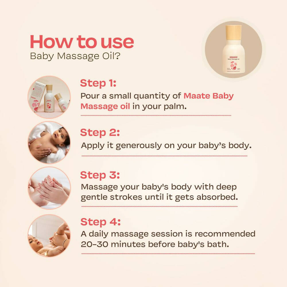 Maate Baby Massage Oil