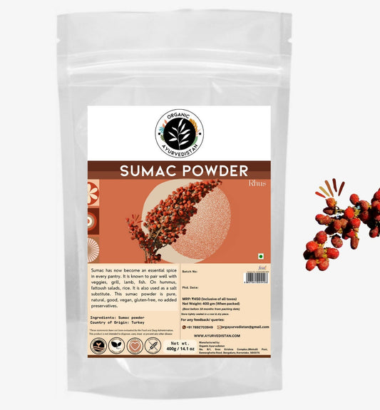 Organic AyurveBUDNEn Sumac Powder - BUDNE