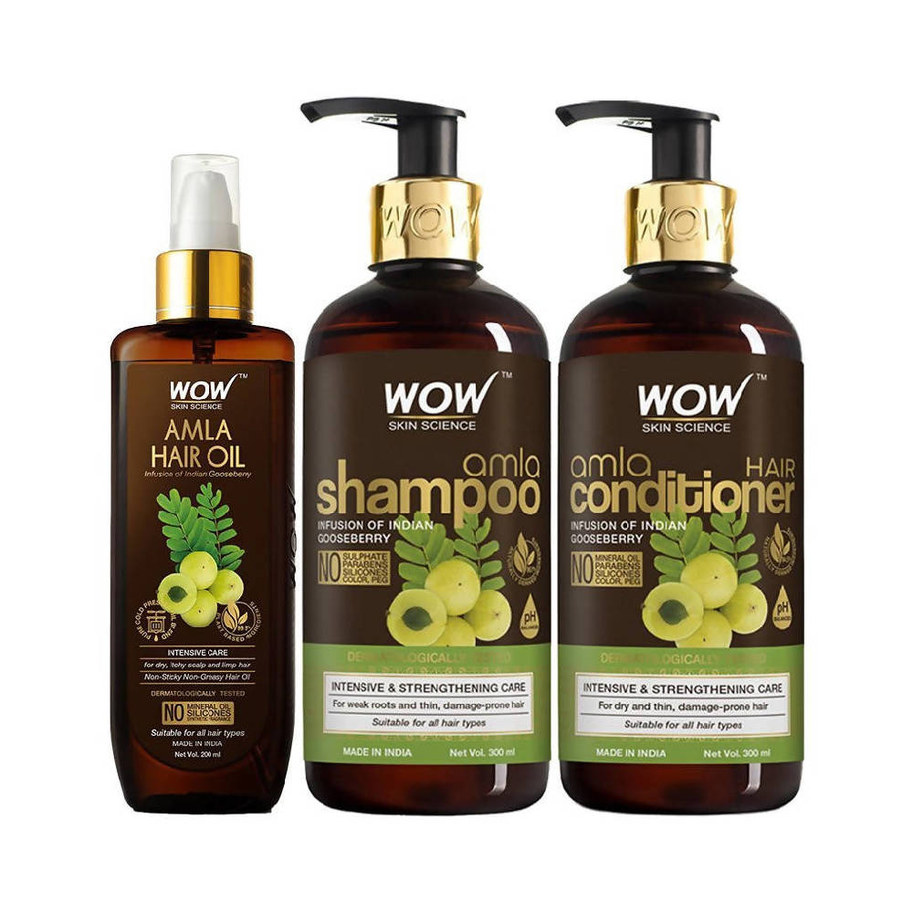 Wow Skin Science Amla Shampoo