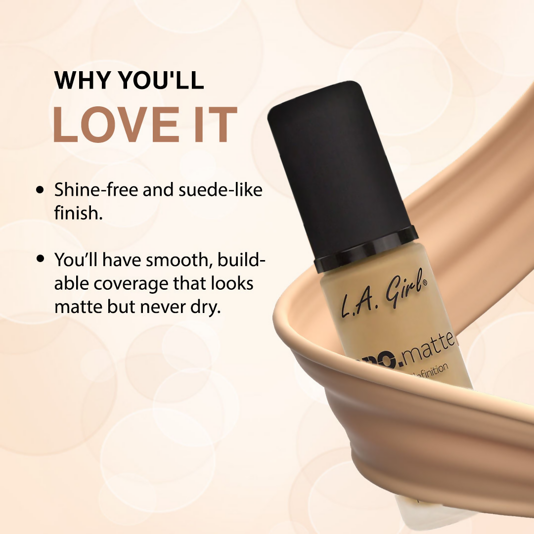 L.A. Girl PRO Matte Foundation - Beige