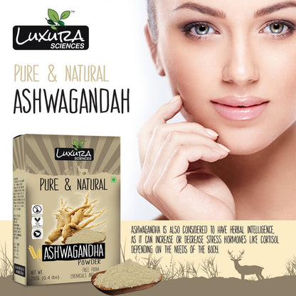 Luxura Sciences Natural Ashwagandha Powder