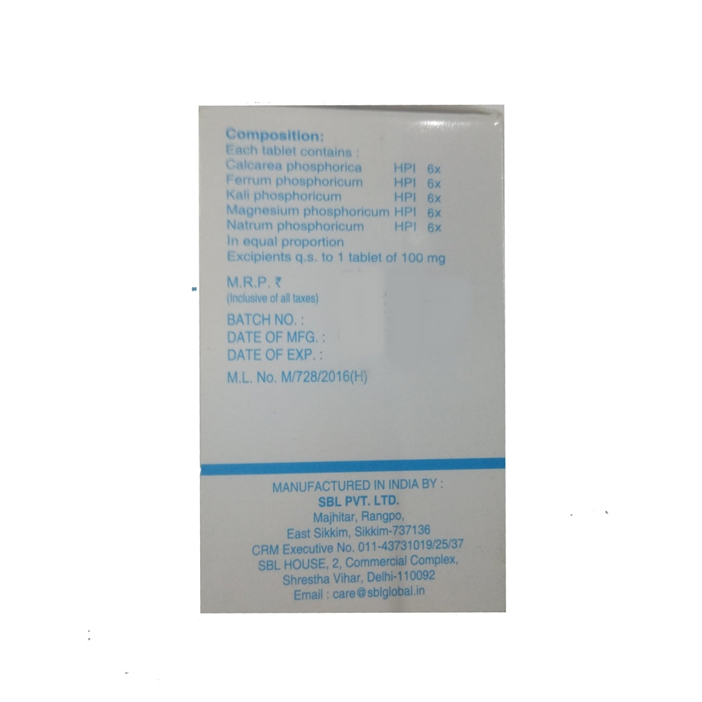 SBL Homeopathy Five Phos Tablet