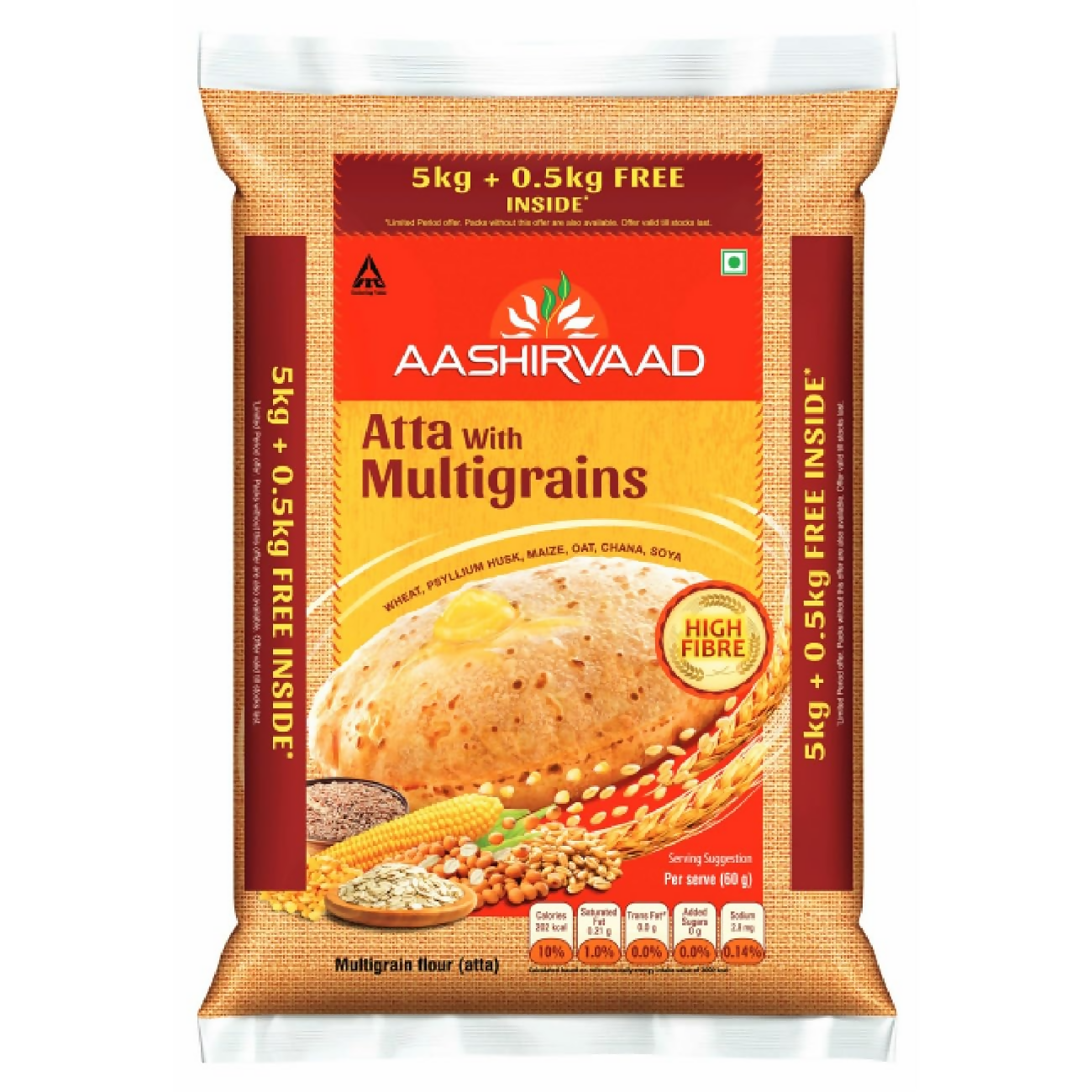 Aashirvaad Atta with Multigrains - buy in USA, Australia, Canada