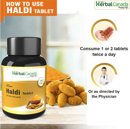 Herbal Canada Haldi Tablets