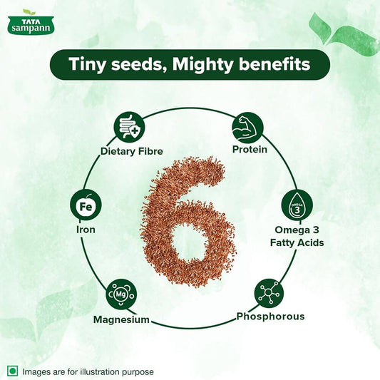 Tata Sampann Premium Flax Seeds