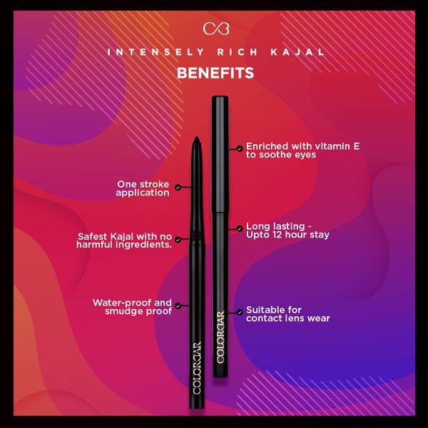 Colorbar Intensely Rich Kajal-Duo Creatively Black