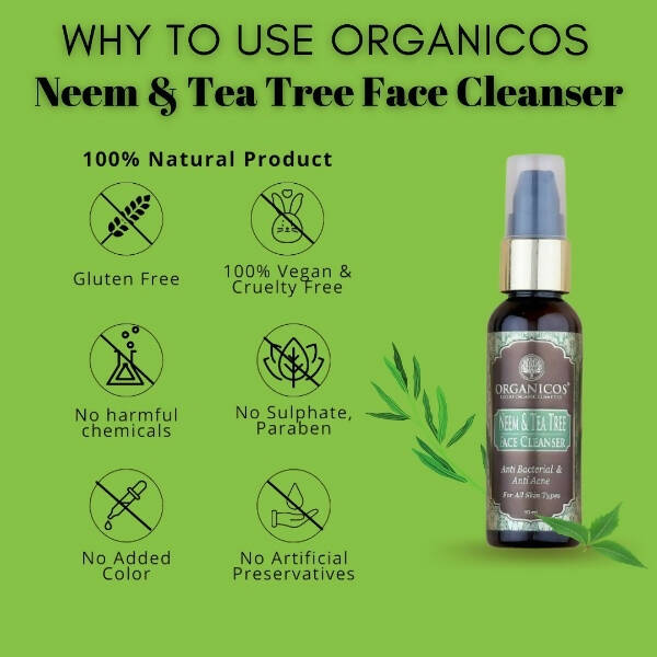 Organicos Neem & Tea Tree Face Cleanser