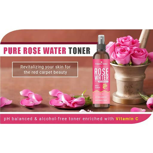 Organic Netra Rose Water with Vitamin C