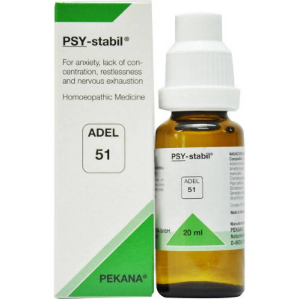 Adel Homeopathy 51 Psy-Stabil Drop - BUDNE